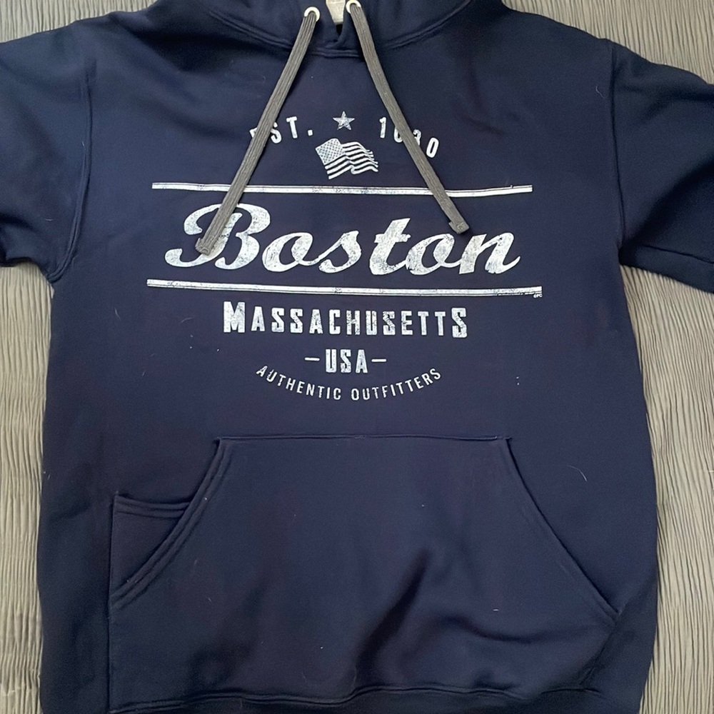 Boston Blue Hoodie
